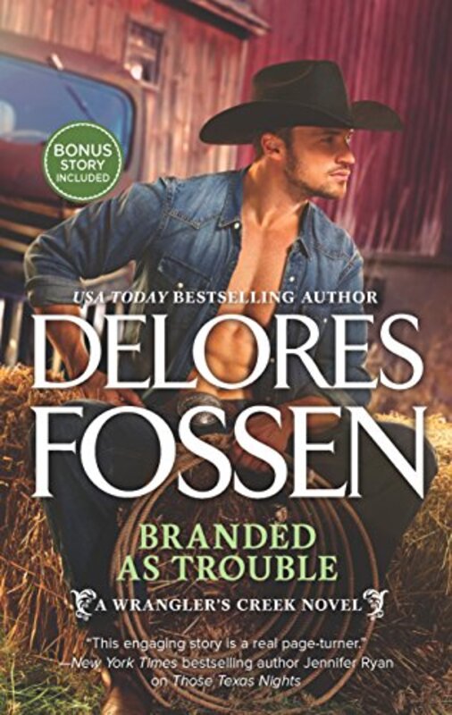 Book cover for "Branded as Trouble" by Delores Fossen