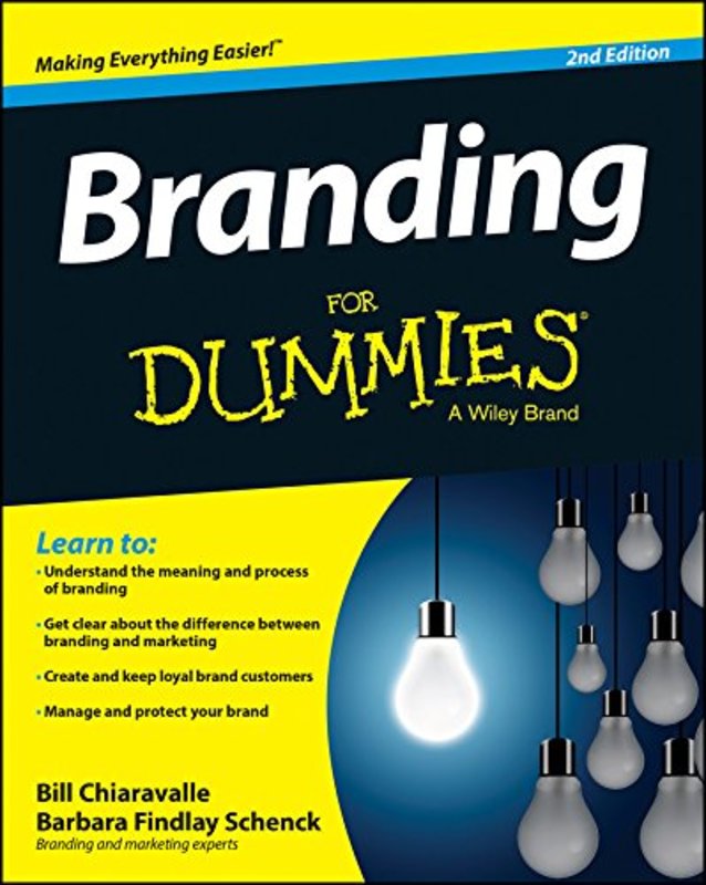 Book cover for "Branding For Dummies" by Bill Chiaravalle