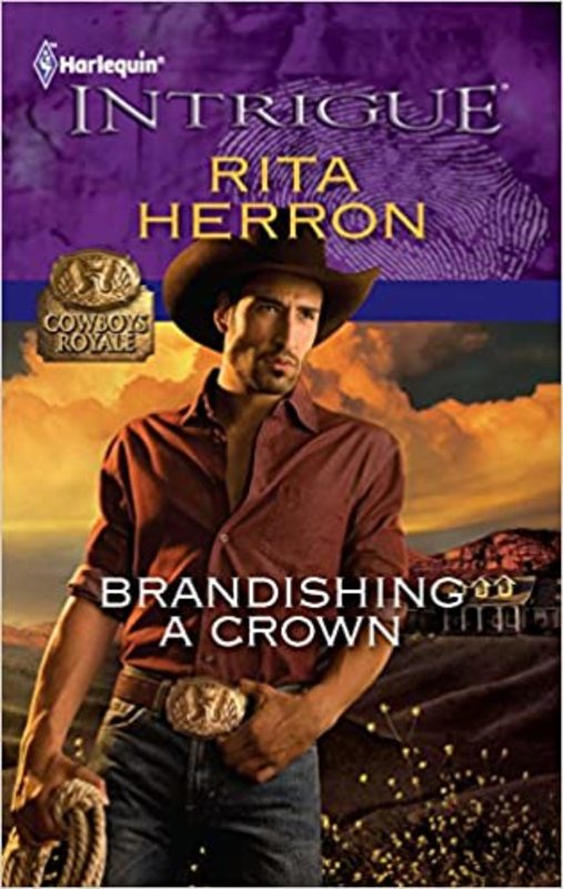 Book cover for "Brandishing a Crown" by Rita Herron