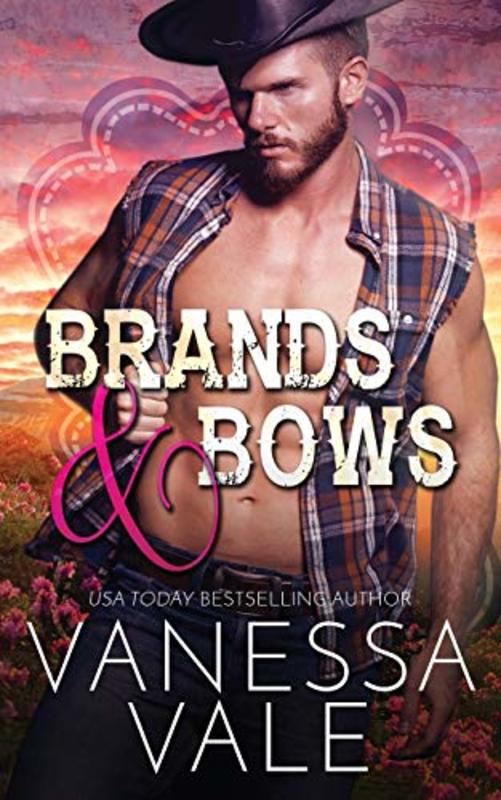 Book cover for "Brands and Bows" by Vanessa Vale