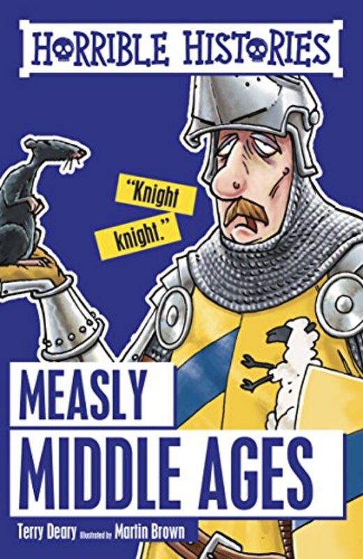 Book cover for "Brat Pack: Measly Middle Ages" by Terry Deary