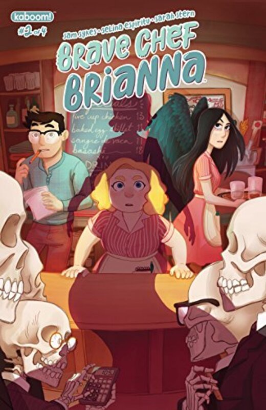 Book cover for "Brave Chef Brianna #2" by Sam Sykes