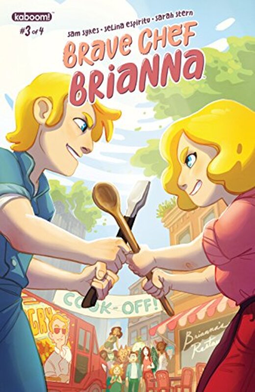 Book cover for "Brave Chef Brianna #3" by Sam Sykes