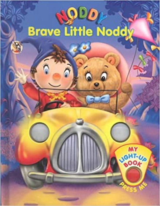 Book cover for "Brave Little Noddy" by Enid Blyton