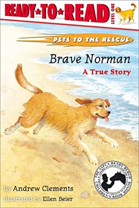 Book cover for "Brave Norman" by Andrew Clements