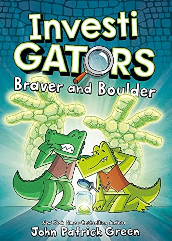 Book cover for "Braver and Boulder" by John Patrick Green