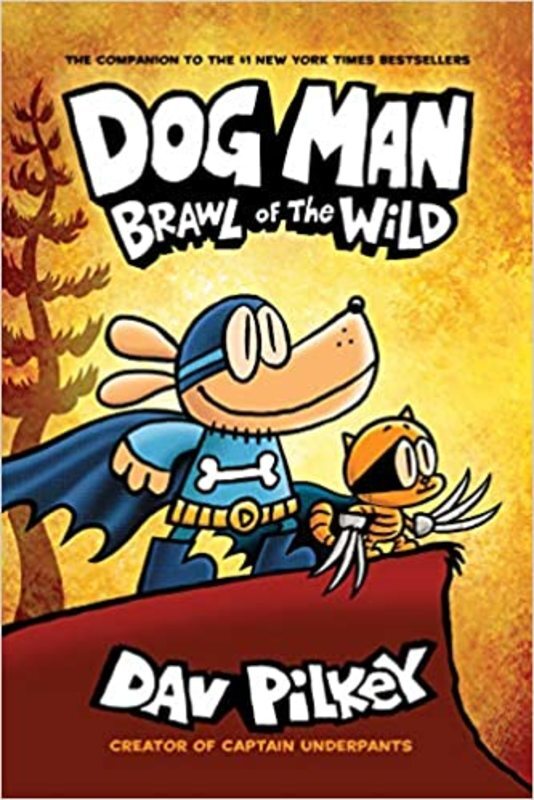Book cover for "Brawl of the Wild" by Dav Pilkey