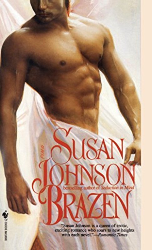 Book cover for "Brazen" by Susan Johnson