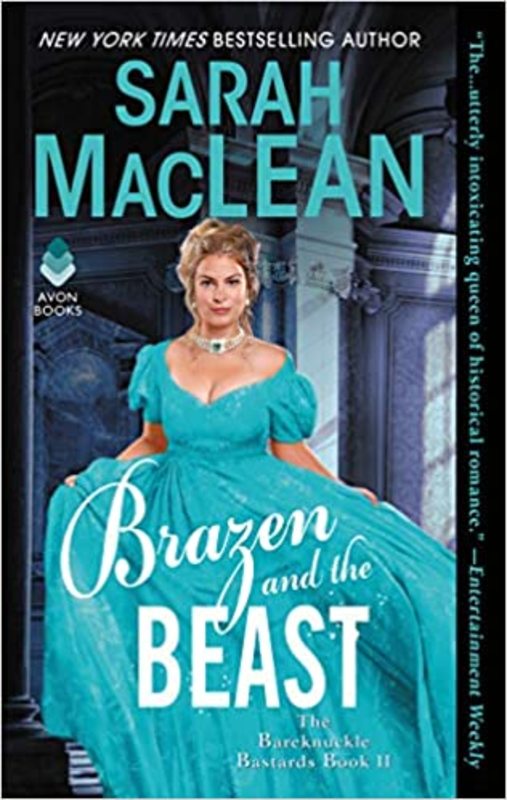 Book cover for "Brazen and the Beast" by Sarah MacLean