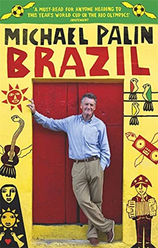 Book cover for "Brazil" by Michael Palin