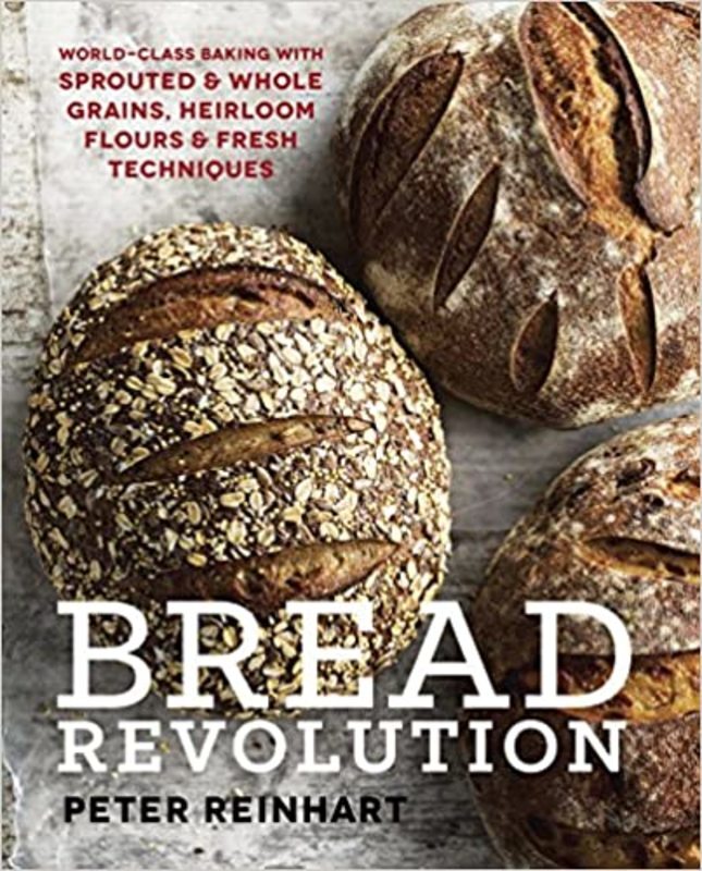 Book cover for "Bread Revolution" by Peter Reinhart