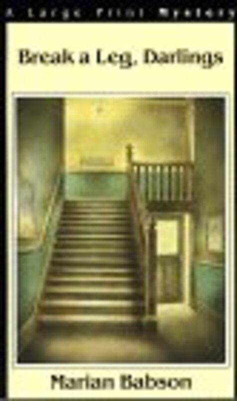 Book cover for "Break a Leg, Darlings" by Marian Babson