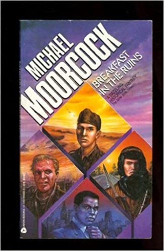 Book cover for "Breakfast in the Ruins" by Michael Moorcock