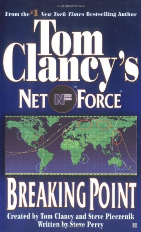 Book cover for "Breaking Point" by Tom Clancy