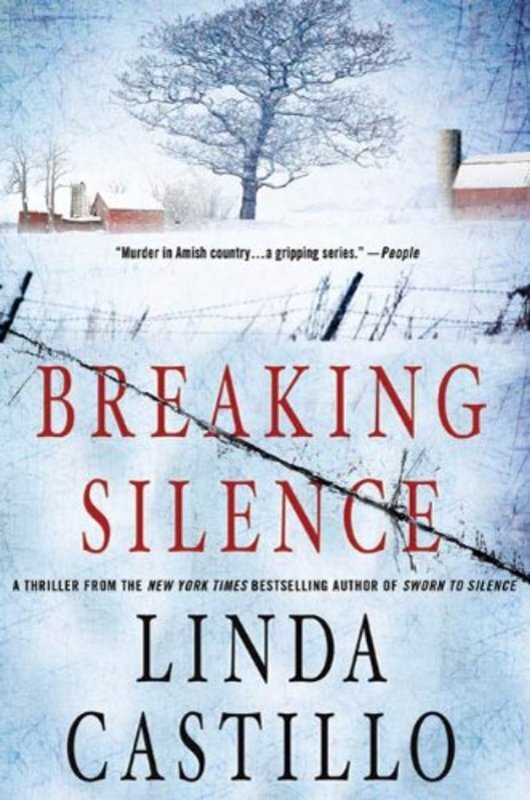 Book cover for "Breaking Silence" by Linda Castillo