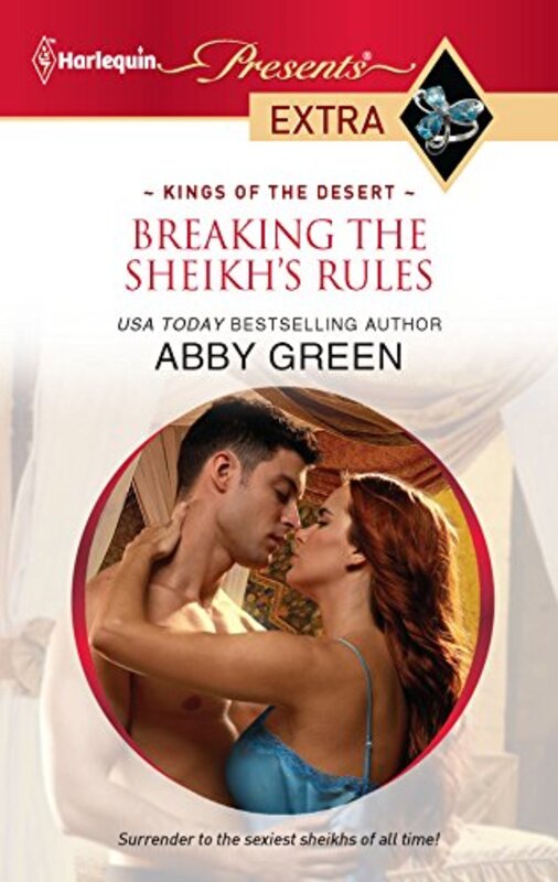 Book cover for "Breaking the Sheikh's Rules" by Abby Green
