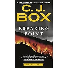 Book cover for "Breaking Point" by CJ Box