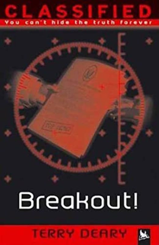 Book cover for "Breakout!" by Terry Deary