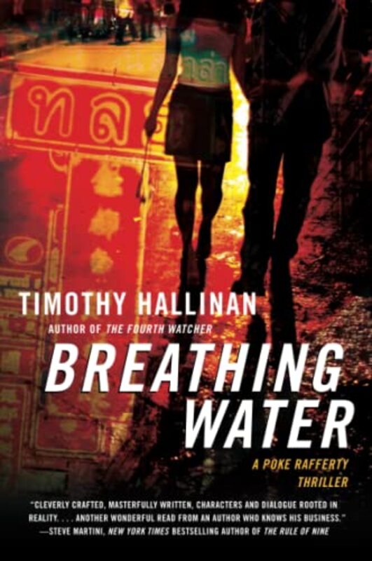 Book cover for "Breathing Water" by Timothy Hallinan