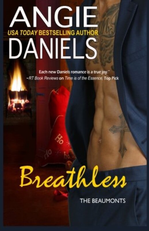 Book cover for "Breathless" by Angie Daniels