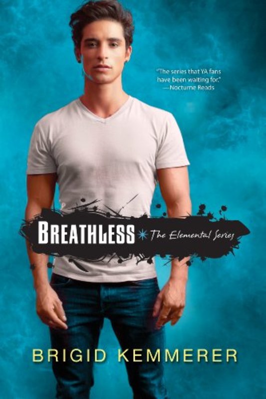 Book cover for "Breathless" by Brigid Kemmerer
