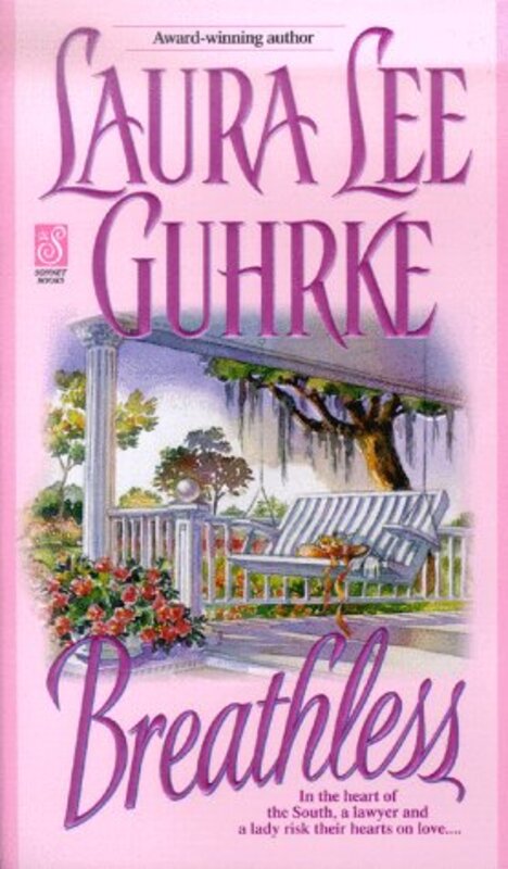 Book cover for "Breathless" by Laura Lee Guhrke