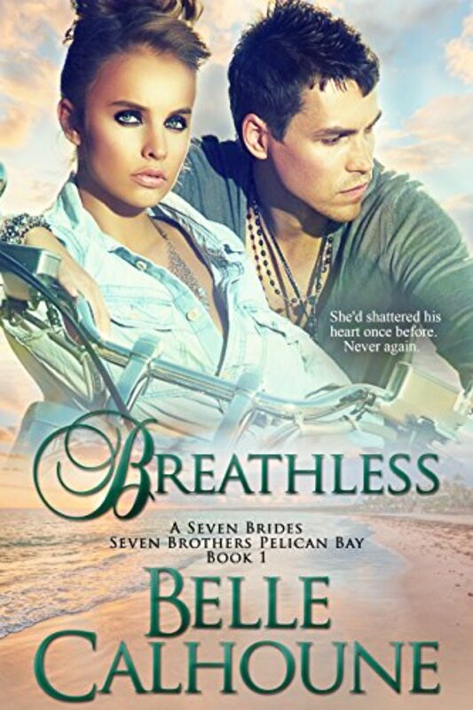 Book cover for "Breathless" by Belle Calhoune