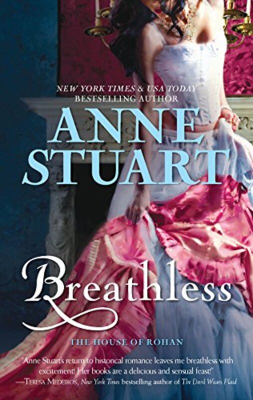 Book cover for "Breathless" by Anne Stuart