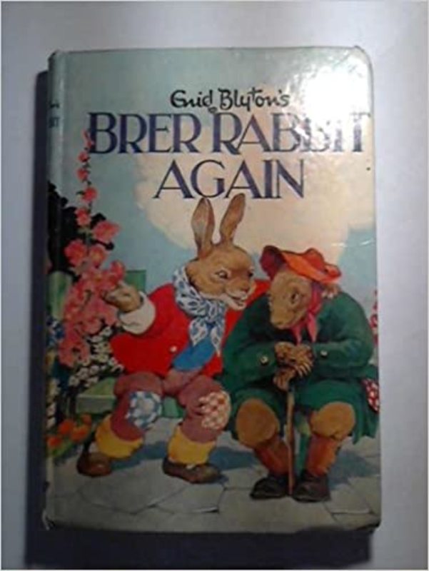 Book cover for "Brer Rabbit Again" by Enid Blyton