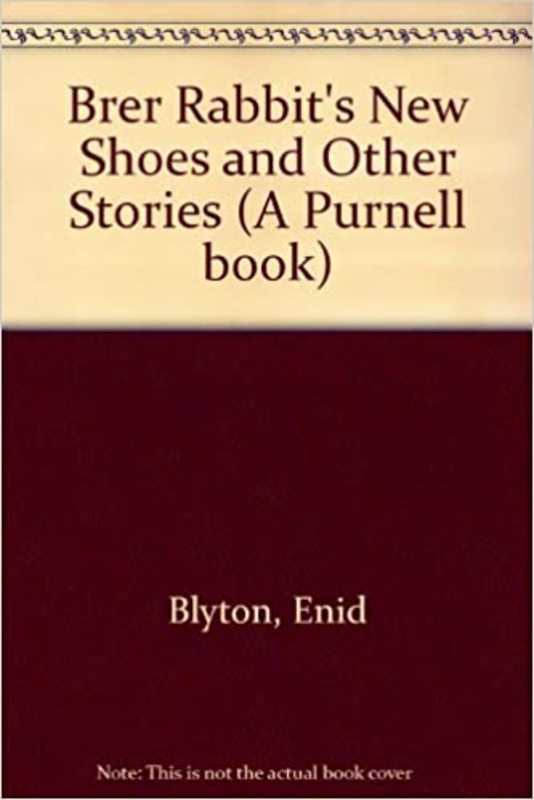 Book cover for "Brer Rabbit's New Shoes and Other Stories" by Enid Blyton
