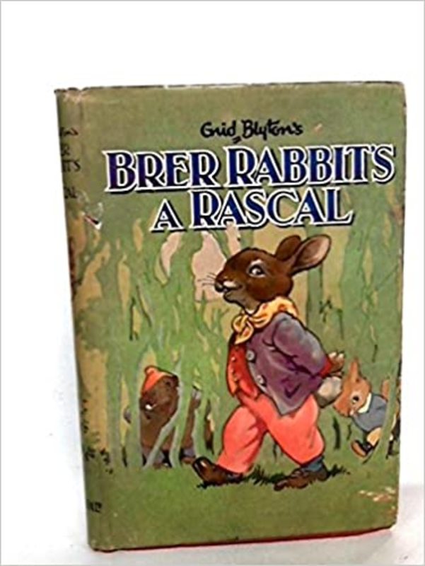 Book cover for "Brer Rabbit's a Rascal" by Enid Blyton