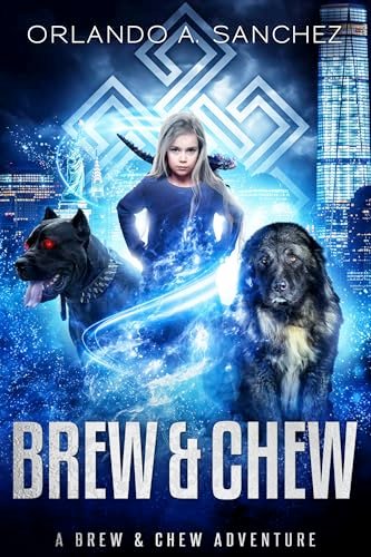 Book cover for "Brew & Chew" by Orlando A Sanchez