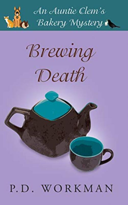 Book cover for "Brewing Death" by PD Workman