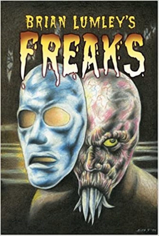 Book cover for "Brian Lumley's Freaks" by Brian Lumley