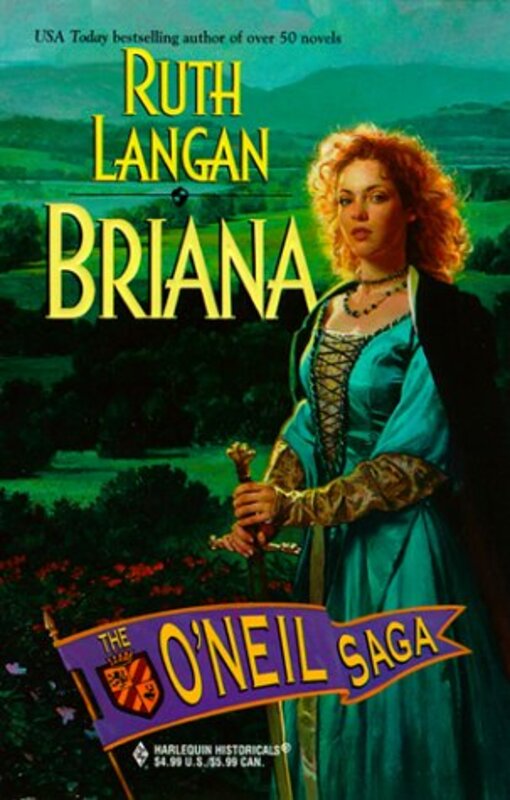 Book cover for "Briana" by Ruth Langan