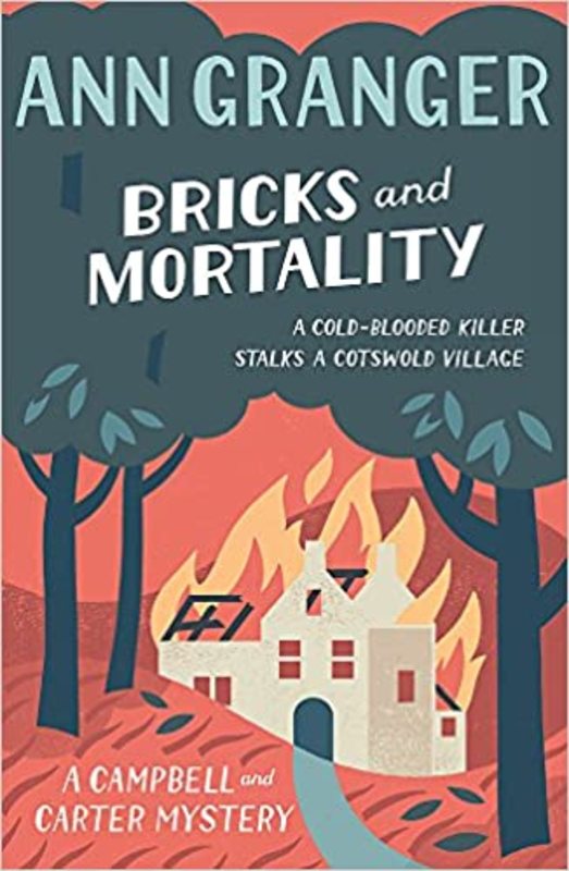 Book cover for "Bricks and Mortality" by Ann Granger