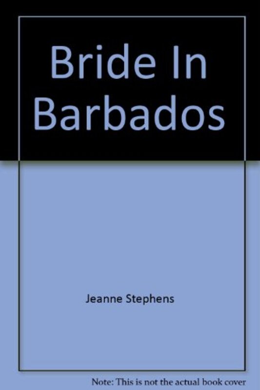 Book cover for "Bride In Barbados" by Jean Hager