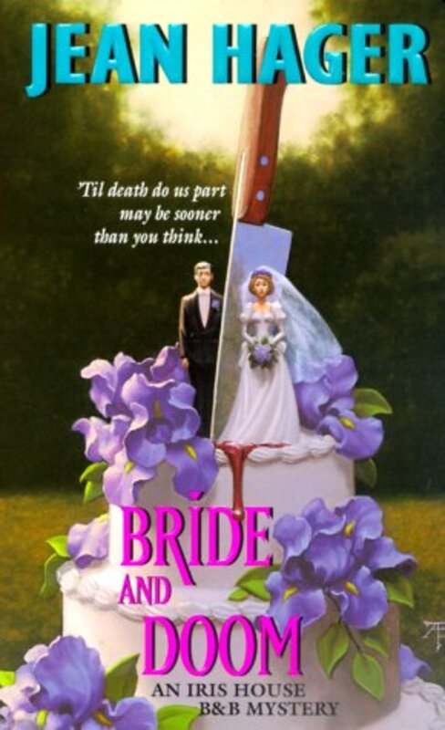 Book cover for "Bride and Doom" by Jean Hager