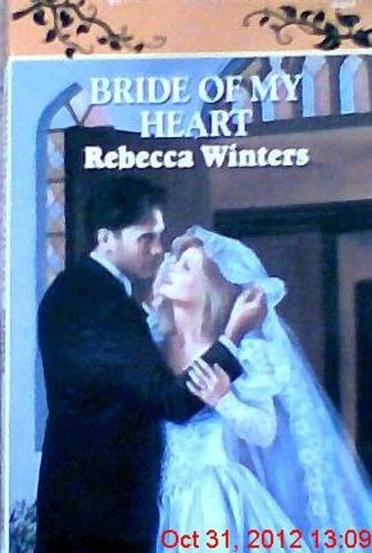 Book cover for "Bride of My Heart" by Rebecca Winters
