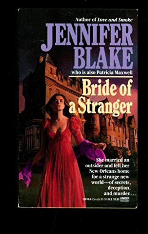 Book cover for "Bride of a Stranger" by Patricia Maxwell