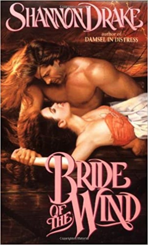 Book cover for "Bride of the Wind" by Shannon Drake