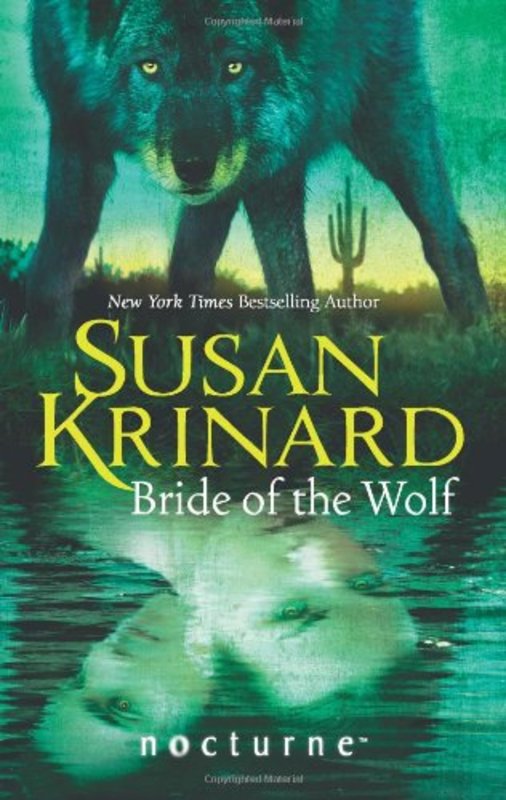 Book cover for "Bride of the Wolf" by Susan Krinard
