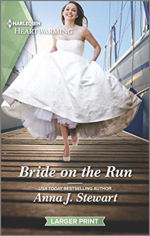 Book cover for "Bride on the Run" by Anna J Stewart