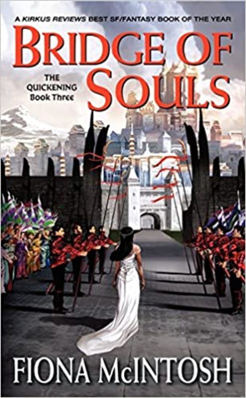Book cover for "Bridge of Souls" by Fiona McIntosh