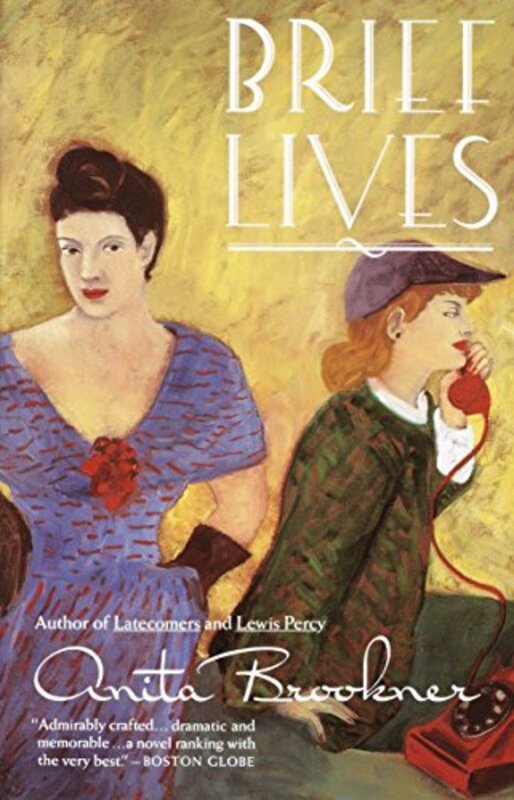 Book cover for "Brief Lives" by Anita Brookner