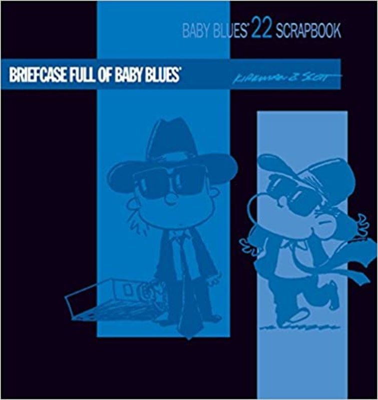 Book cover for "Briefcase Full of Baby Blues" by Rick Kirkman
