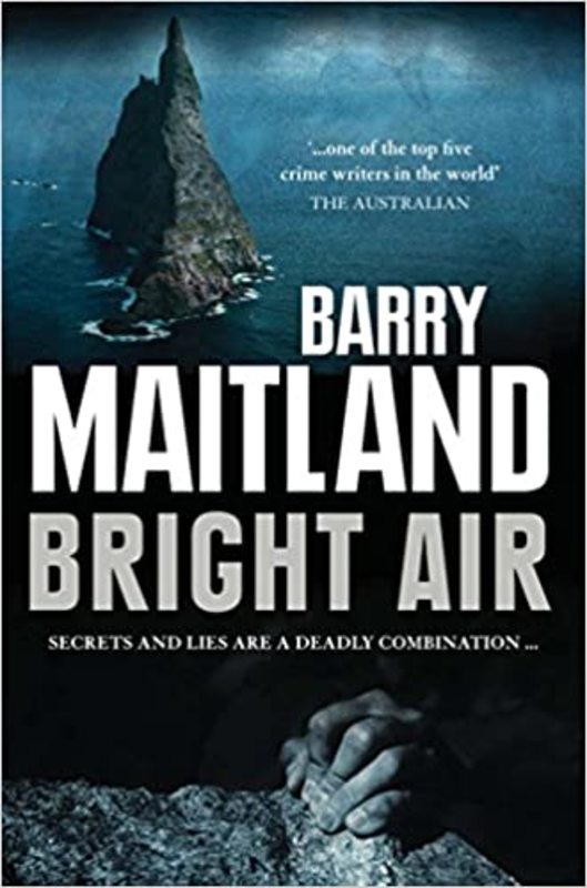 Book cover for "Bright Air" by Barry Maitland