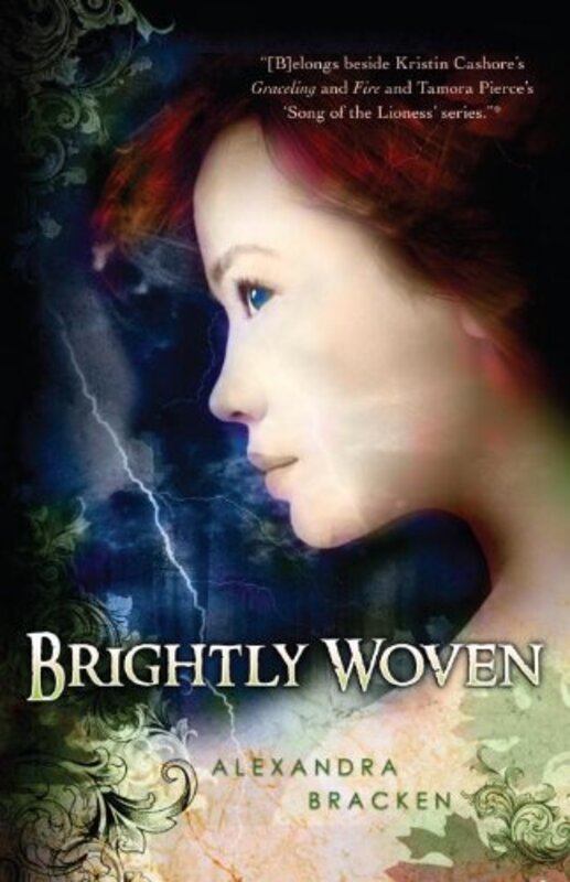 Book cover for "Brightly Woven" by Alexandra Bracken