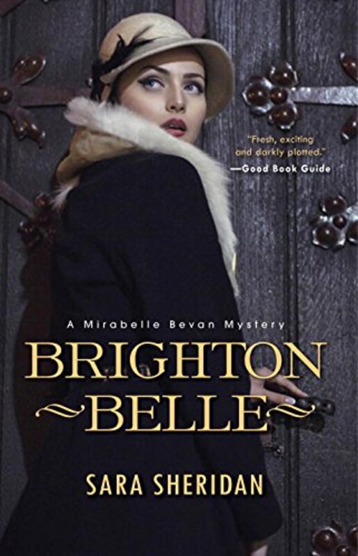 Book cover for "Brighton Belle" by Sara Sheridan