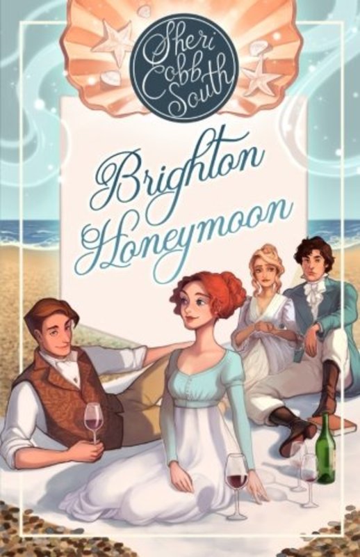 Book cover for "Brighton Honeymoon" by Sheri Cobb South